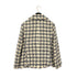 CHANEL COCO BUTTON HOUNDSTOOTH JACKET BEIGE GRAY WOOL 38 98A RTW 90290198