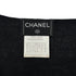 CHANEL VINTAGE COCOMARK LONG SLEEVE TOPS BLACK RAYON 38 00T RTW 90290199 - PURPOSE