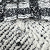 CHANEL PLAID SEQUINS DRESS WHITE BLACK POLYESTER 36 17K RTW 90290205