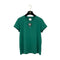 CHANEL SHORT SLEEVE TOPS COCOMARK STAR CORSAGE GREEN COTTON 36 P37 RTW 90290211