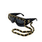 CHANEL CHAIN SUNGLASSES LADY GAGA MODEL COCOMARK BLACK GOLD EYEWEAR 90290294 - PURPOSE