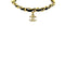 CHANEL VINTAGE COCOMARK RHINESTONE CHAIN NECKLACE LEATHER ACCESSORY 95P 90290304 - PURPOSE
