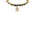 CHANEL VINTAGE COCOMARK RHINESTONE CHAIN NECKLACE LEATHER ACCESSORY 95P 90290304 - PURPOSE