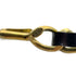 CHANEL VINTAGE COCOMARK RHINESTONE CHAIN NECKLACE LEATHER ACCESSORY 95P 90290304 - PURPOSE