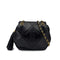 CHANEL VINTAGE MATELASSE FRINGE BIG COCO CHAIN SHOULDER BAG BLACK LAMB SKIN 90290306 - PURPOSE