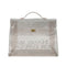 HERMES VINYL KELLY SOUVENIR DE L' EXPOSITION 1997 CLEAR HAND BAG 90290309 - PURPOSE
