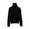 CHANEL KNIT LONG SLEEVE TOPS BLACK CASHMERE 38 01A RTW 90290315