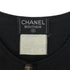 CHANEL VINTAGE COCO BUTTON SLEEVELESS TOPS BLACK RTW 38 97P RTW 90290318 - PURPOSE