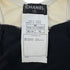 CHANEL VINTAGE COCOMARK SLEEVELESS DRESS BLACK WHITE NYLON 42 96C RTW 90290319 - PURPOSE