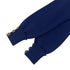 CHANEL VINTAGE KNIT LONG SLEEVE DRESS COCO BUTTON BLUE WOOL 36 RTW 90290320 - PURPOSE