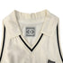 CHANEL VINTAGE SPORTS LINE COCOMARK SLEEVELESS DRESS WHIYE COTTON 40 RTW 90290321 - PURPOSE