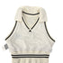 CHANEL VINTAGE SPORTS LINE COCOMARK SLEEVELESS DRESS WHIYE COTTON 40 RTW 90290321 - PURPOSE