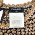 CHANEL COCOMARK SLEEVELESS KNIT DRESS BROWN RAYON 36 P40 RTW 90290322 - PURPOSE