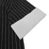 CHANEL STRIPE SHORT SLEEVE DRESS BLACK WHIYE COTTON 34 P51 RTW 90290323 - PURPOSE