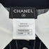 CHANEL STRIPE SHORT SLEEVE DRESS BLACK WHIYE COTTON 34 P51 RTW 90290323 - PURPOSE