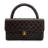 CHANEL VINTAGE PARENT-CHILD BAG PARENTS ONLY BROWN LAMB SKIN 90290328 - PURPOSE