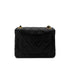 CHANEL VINTAGE MINI SQUARE 17 CHAIN SHOULDER BAG BLACK LAMB SKIN 90290331 - PURPOSE