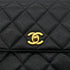 CHANEL VINTAGE MATELASSE SHOULDER BAG BLACK CAVIAR SKIN 90290333 - PURPOSE