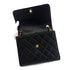 CHANEL VINTAGE MATELASSE SHOULDER BAG BLACK CAVIAR SKIN 90290333 - PURPOSE