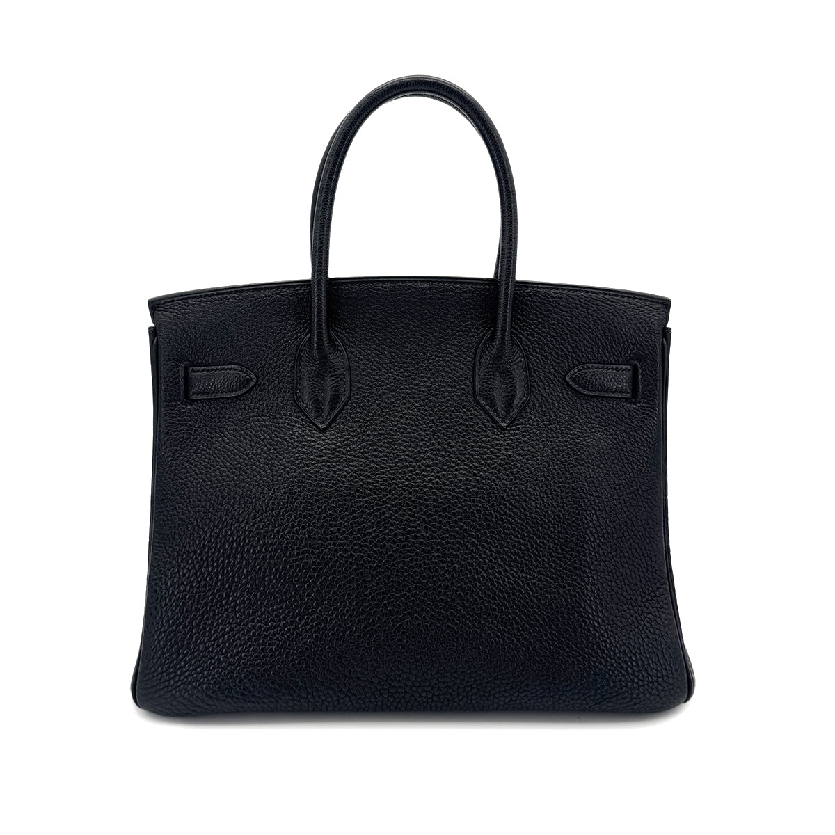 HERMES BIRKIN 30 BLACK TOGO HAND BAG □G GHW 90290334