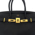 HERMES BIRKIN 30 BLACK TOGO HAND BAG □G GHW 90290334 - PURPOSE