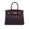 HERMES BIRKIN 30 RAISIN TOGO HAND BAG □R SHW 90290338 - PURPOSE