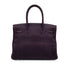 HERMES BIRKIN 30 RAISIN TOGO HAND BAG □R SHW 90290338 - PURPOSE
