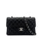 CHANEL CLASSIC FLAP SMALL CHAIN SHOULDER BAG BLACK LAMB SKIN 90290339 - PURPOSE