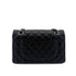 CHANEL CLASSIC FLAP SMALL CHAIN SHOULDER BAG BLACK LAMB SKIN 90290339 - PURPOSE