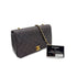 CHANEL VINTAGE FULL FLAP CHAIN SHOULDER BAG BROWN LAMB SKIN 90290344 - PURPOSE