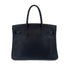 HERMES BIRKIN 30 BLACK FJORD HAND BAG □L SHW 90290353 - PURPOSE