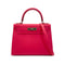 HERMES KELLY 28 SELLIER ROSE EXTREME VEAU EPSOM HAND SHOULDER BAG D SHW 90290355 - PURPOSE