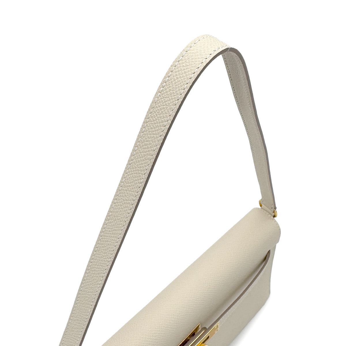 HERMES KELLY ELAN CRAIE VEAU EPSOM CLUTCH SHOULDER BAG W GHW 90291226