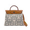 HERMES HER BAG ZIP PM 31 FAUVE ECRU TOILE H VACHE HUNTER TOTE SHOULDER BAG B 90291230 - PURPOSE