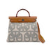 HERMES HER BAG ZIP PM 31 FAUVE ECRU TOILE H VACHE HUNTER TOTE SHOULDER BAG B 90291230 - PURPOSE