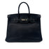 HERMES BIRKIN 35 BLACK TOGO HAND BAG □E SHW 90291231 - PURPOSE