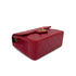 CHANEL VINTAGE MINI SQUARE 17 CHAIN SHOULDER BAG RED LAMB SKIN 90291233 - PURPOSE