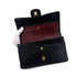 CHANEL VINTAGE CLASSIC FLAP MEDIUM CHAIN SHOULDER BAG BLACK LAMB SKIN 90291236 - PURPOSE