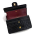 CHANEL VINTAGE MATELASSE CHAIN SHOULDER BAG BLACK LAMB SKIN 90291238 - PURPOSE