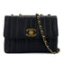 CHANEL VINTAGE MADEMOISELLE CHAIN SHOULDER BAG BLACK CAVIAR SKIN 90291239 - PURPOSE