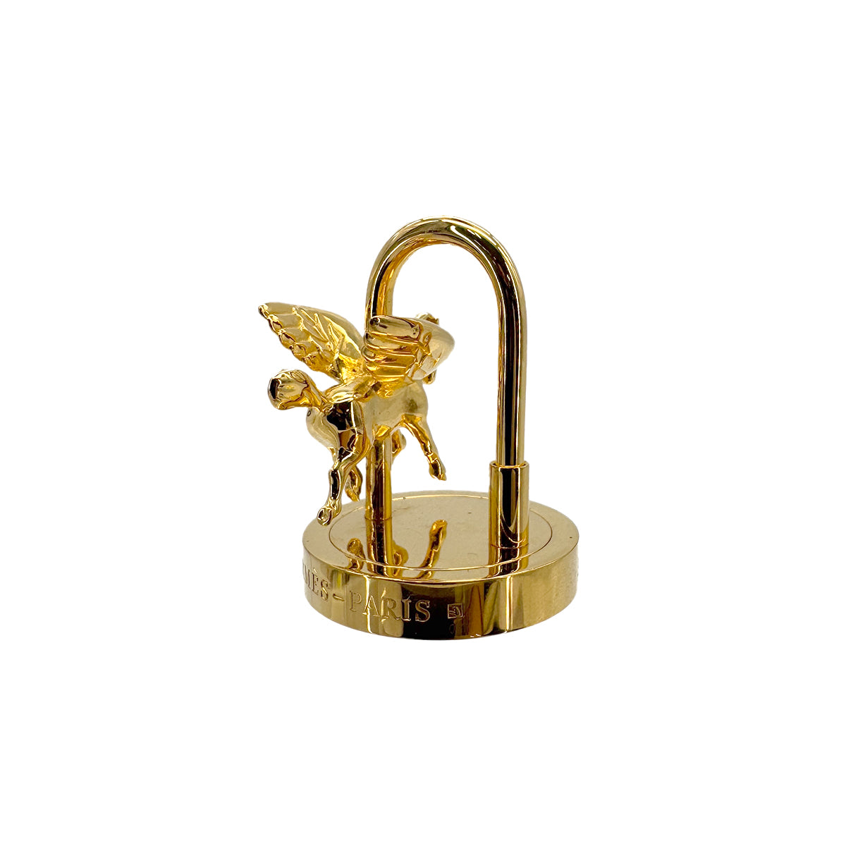 HERMES CADENA CHARM ANNEE DE LA DANSE 2007 GOLD ACCESSORY 90291243