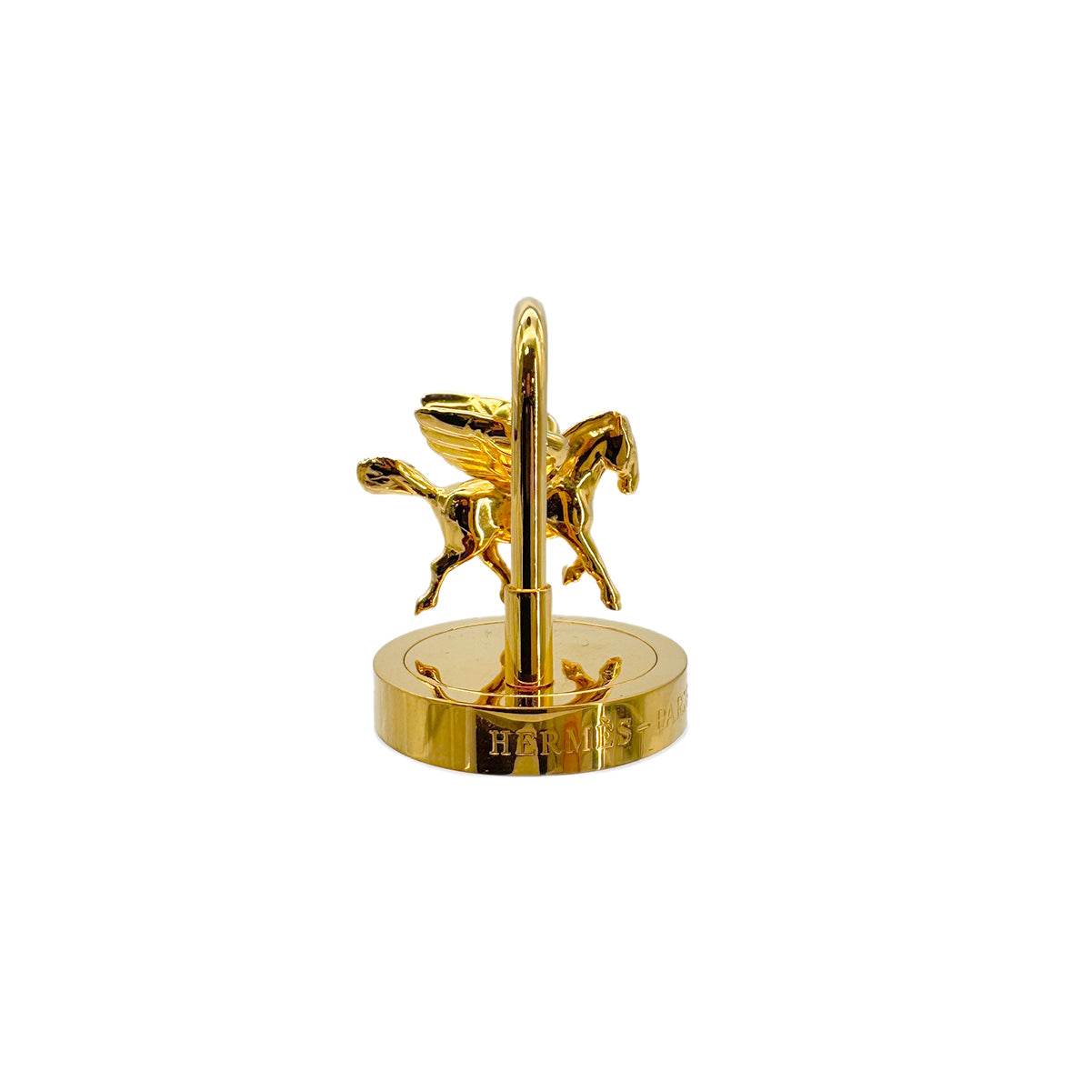 HERMES CADENA CHARM ANNEE DE LA DANSE 2007 GOLD ACCESSORY 90291244