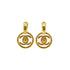 CHANEL VINTAGE EARRINGS COCOMARK TURM LOCK GOLD ACCESSORY 97P 90291247 - PURPOSE