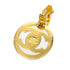 CHANEL VINTAGE EARRINGS COCOMARK TURM LOCK GOLD ACCESSORY 97P 90291247 - PURPOSE