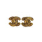 CHANEL VINTAGE EARRINGS COCOMARK MATELASSE GOLD ACCESSORY 90291249 - PURPOSE