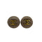CHANEL VINTAGE EARRINGS COCOMARK ROUND ACCESSORY 94A 90291250 - PURPOSE