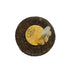 CHANEL VINTAGE EARRINGS COCOMARK ROUND ACCESSORY 94A 90291250 - PURPOSE