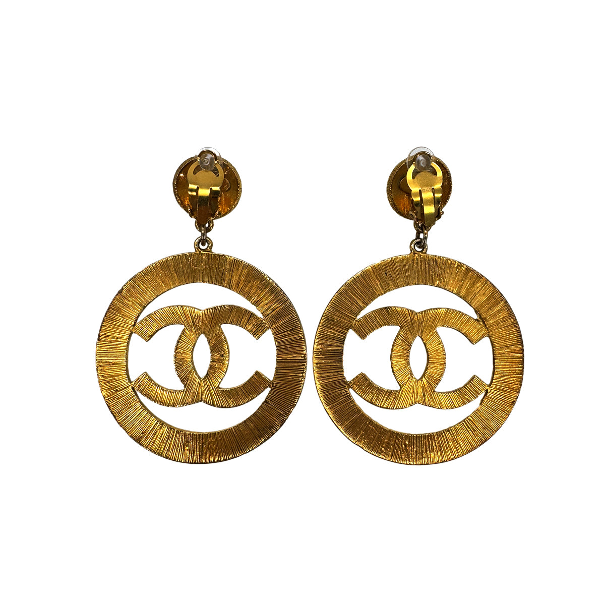 CHANEL VINTAGE EARRINGS COCOMARK ACCESSORY 29 90291254