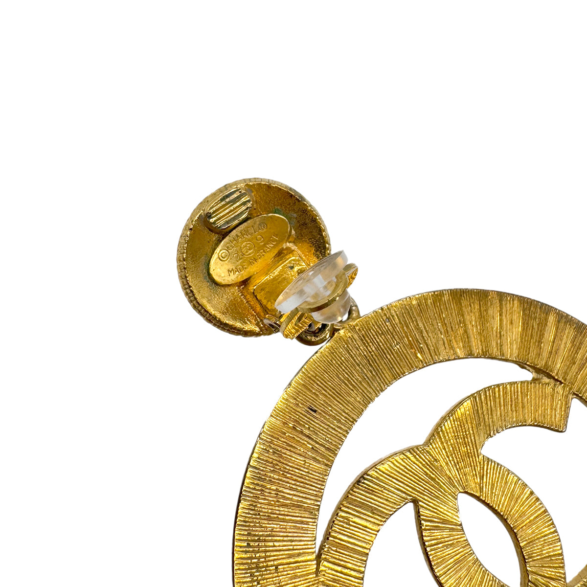 CHANEL VINTAGE EARRINGS COCOMARK ACCESSORY 29 90291254