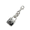 CHANEL VINTAGE COCOMARK CADENA KEY RING CLEAR SILVER CHAIN 14K 90291256 - PURPOSE